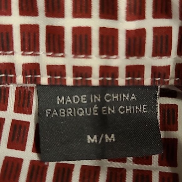 Armani Exchange sz M/M button front shirt with collar fitted casual - Picture 8 of 10